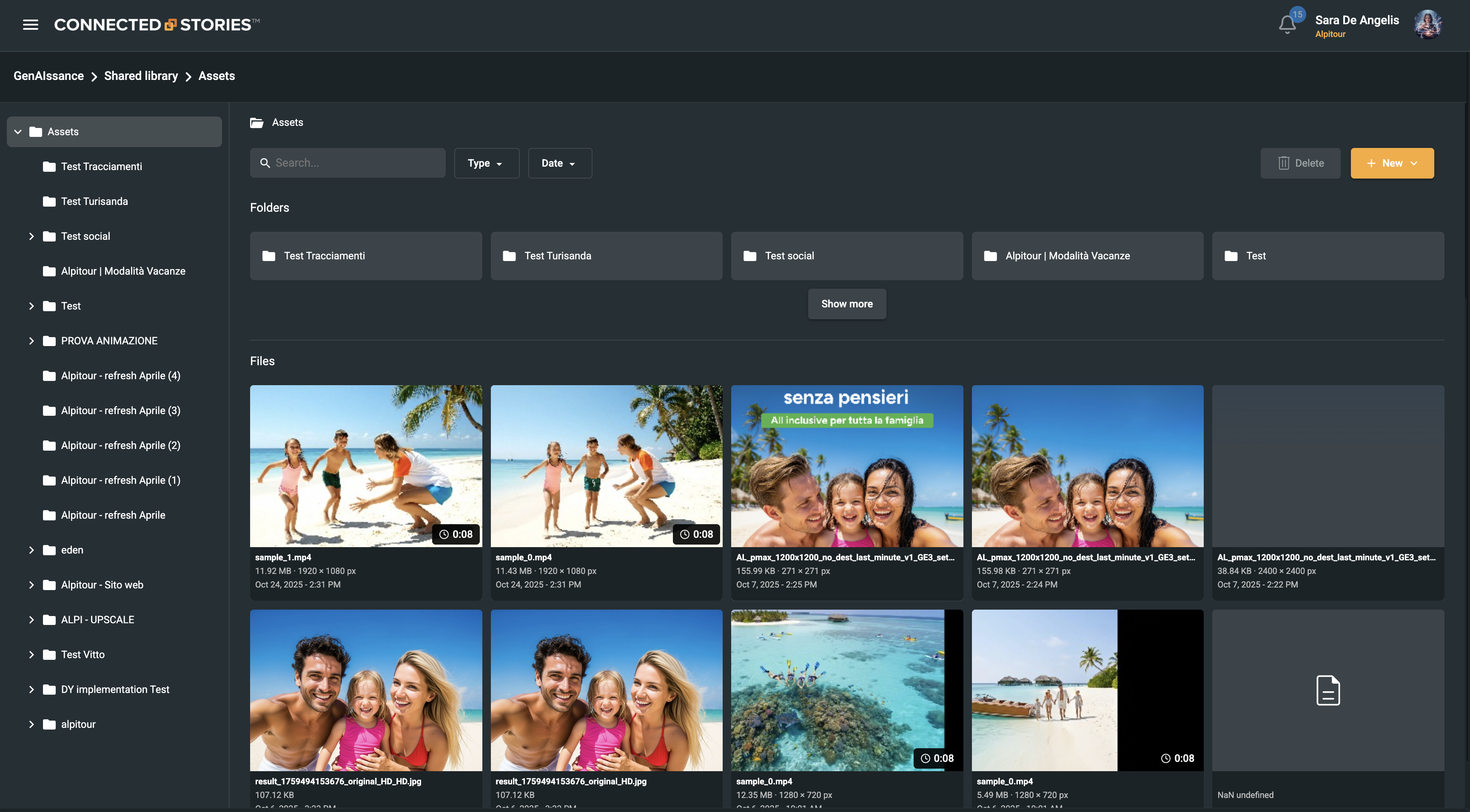 Connected-stories - Assets Library